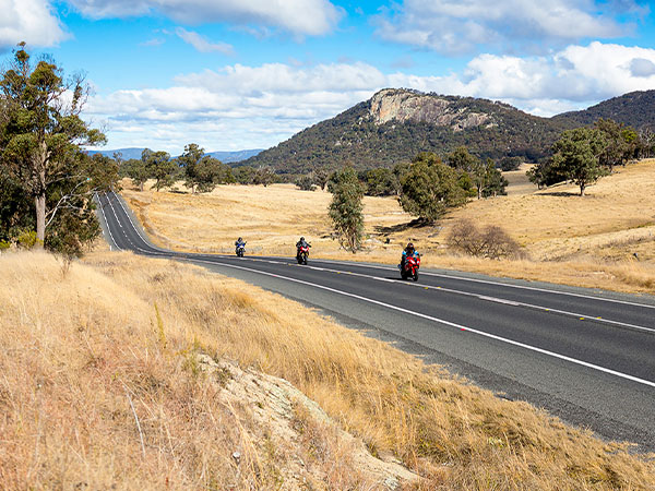 New England Highway near Tenterfield, NSW, Australia