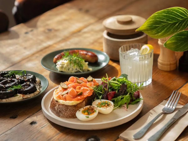 lunch at Pancho, Daylesford
