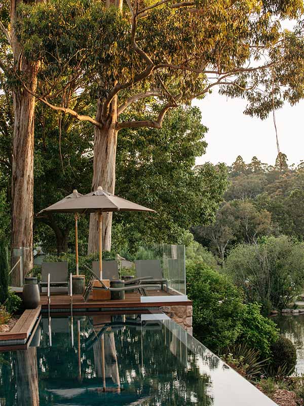 Infinity Pool, Lake House, Daylesford, VIC, Australia