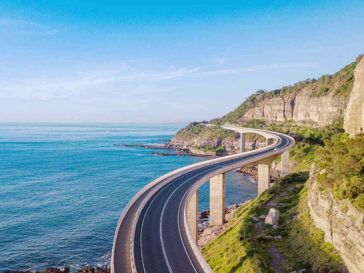 Sea Cliff Bridge, Grand Pacific Drive, Australia