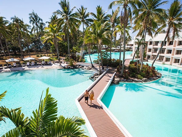 Pool area, Sheraton Grand Mirage, Queensland, Australia
