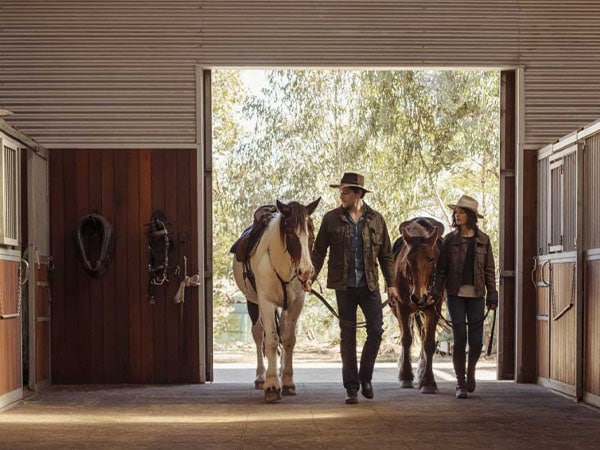 Horse stables, One&Only Wolgan Valley, NSW, Australia