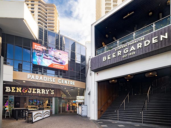 Surfers Paradise Beer Garden, Paradise Centre, Gold Coast, QLD, Australia