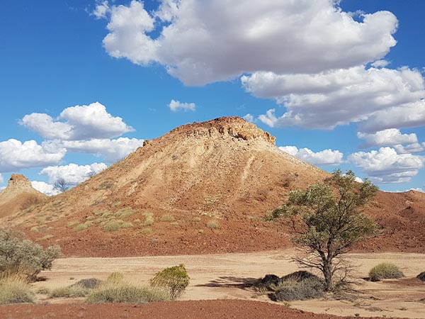 Landscape of Winton, Australia