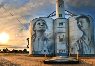 Victoria Silo Art Mural