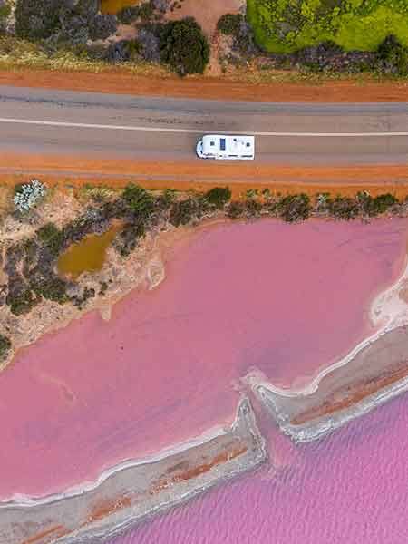 Maui Motorhome, Pink Lake, WA