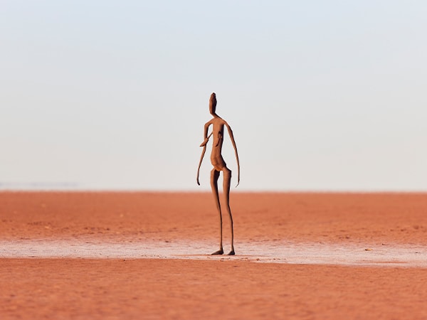 Antony Gormley Sculptures at Lake Ballard, WA, Australia