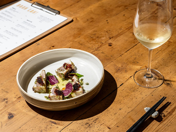 Seared King fish at Baah Lah Dining, Geelong, VIC, Australia