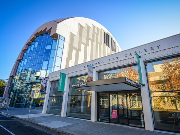 Exteriors of Geelong Gallery, Geelong, VIC, Australia