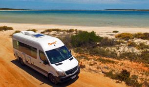 Motohome / Campervan Britz AU Venturer, in scenic Western Australia