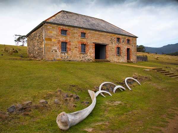 The Commissariat Store on Maria Island. (Image: Tourism Tasmania and Rob Burnett)