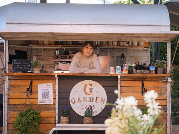 Ebony at Garden Eats, Lost Eden Creative, Dwellingup, WA, Australia