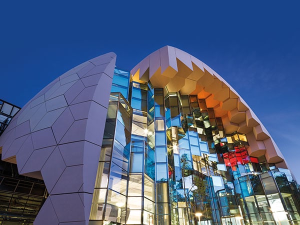 The dome, Geelong Library, Tourism Geelong, Australia