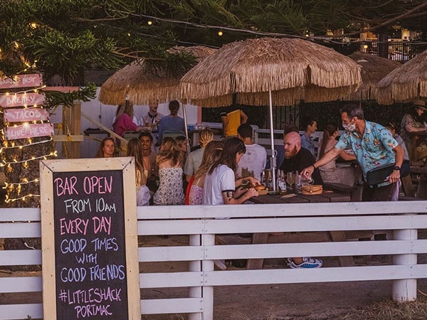 Little Bar shack, Port Macquarie, NSW, Australia