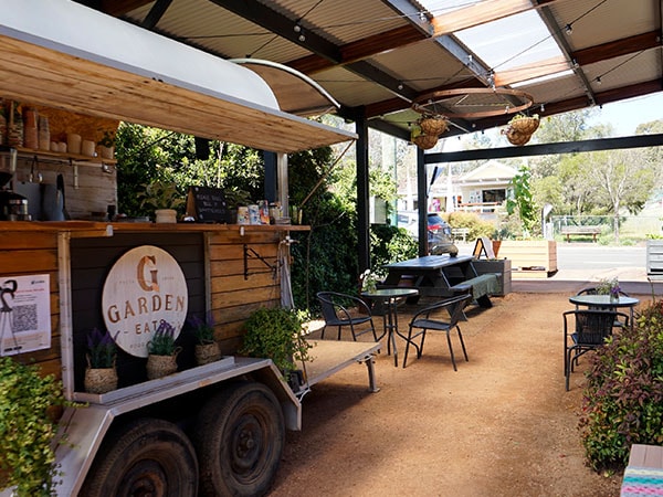 Lost Eden Creative, Garden Eats, Outside Dining, Dwellingup, WA, Australia