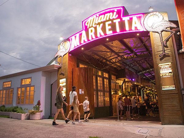 Exterior of Miami Marketta, Gold Coast, Queensland, Australia