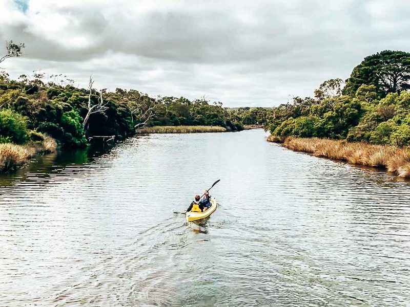 Canoe Anglesea River, Canoe Hire, Great Ocean Road VIC