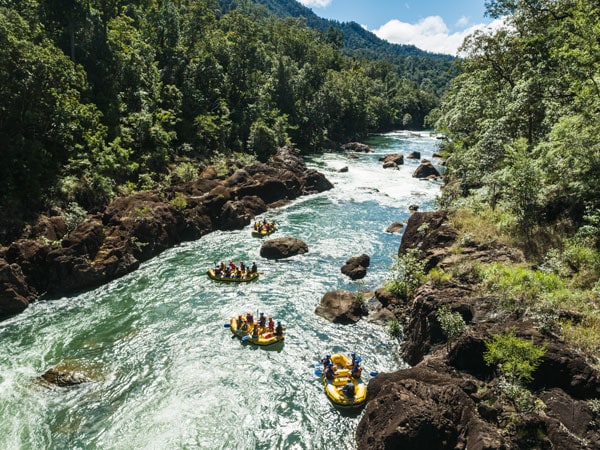 white water rafting with Raging Thunder Adventures