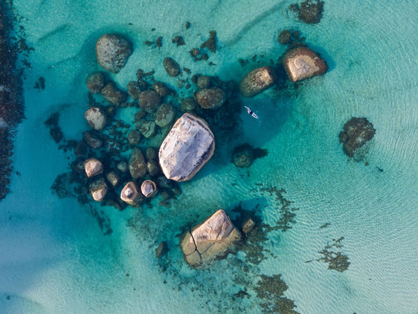 Greens Pool, one of the best beaches in WA