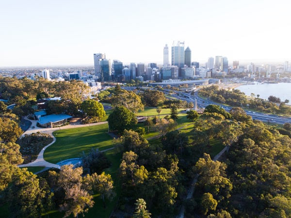 Perth skyline, WA