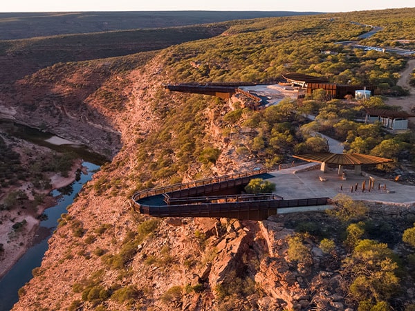 Kalbarri Skywalk, Coral Coast, Australia Barat
