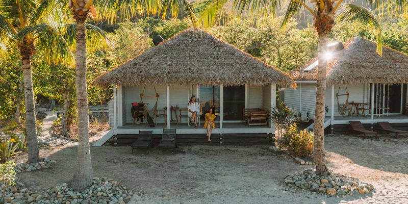 An exterior shot of Elysian Retreat. (Image: Tourism and Events Queensland)