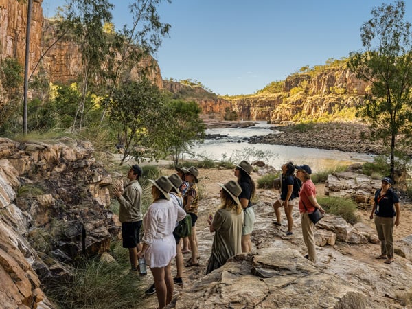 Be drawn to the spectacular sandstone country of Nitmiluk National Park. (Image: Tourism NT and Charlie Bliss)