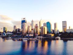 Perth Cityscape, Western Australia