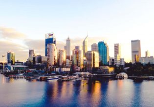 Perth Cityscape, Western Australia