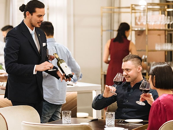 Sommelier at Kitchens on Kent, Sydney, NSW Australia