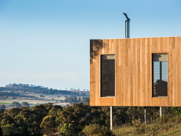 a wooden accommodation in Strikes Mudgee