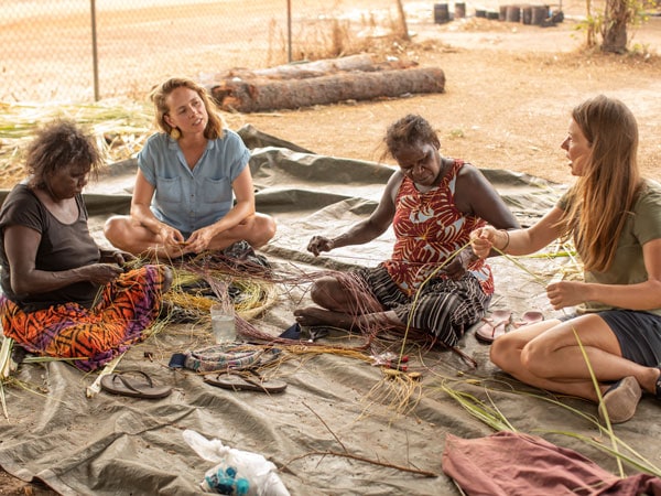 Venture into Arnhem Land and be immersed in Aboriginal culture on Venture North's 4 Day Arnhem Land and Cobourg Peninsula Tour. (Image: Tourism NT and James Fisher)