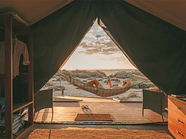 Sal Salis eco-friendly tent at Ningaloo Reef