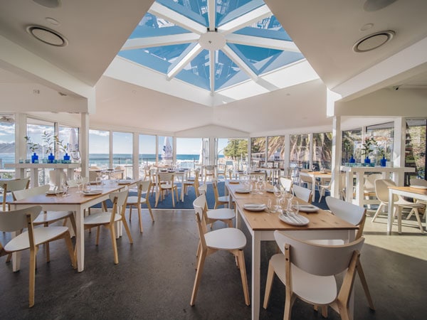 The interior of Avoca Beach House 