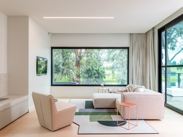 Living room at Beresford Luxury Suites and Villas