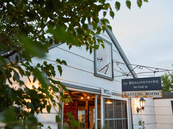 the entrance to De Beaurepaire Wines Tasting Room inRylstone