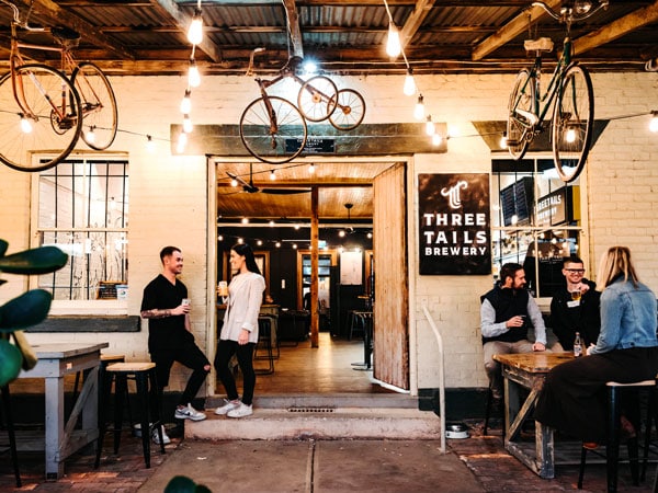 a look inside Three Tails Brewery in Mudgee