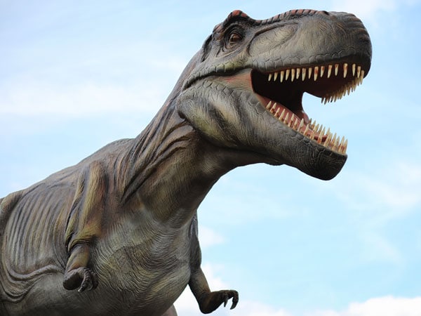 Image of a dinosaur from Getty