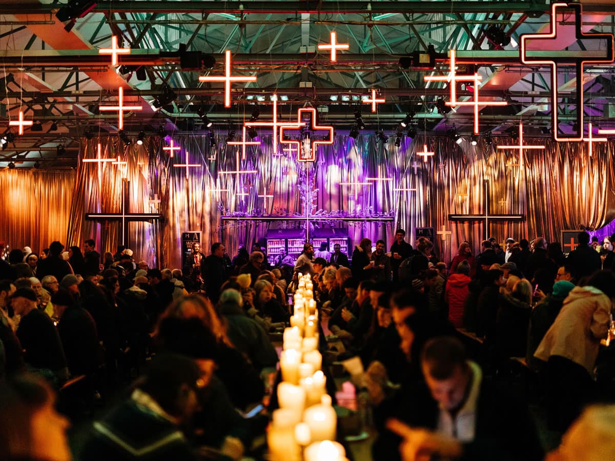 the Dark Mofo winter feast in Hobart