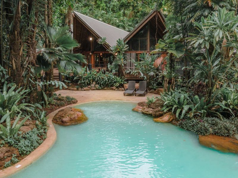 Ferntree Rainforest Lodge's pool.