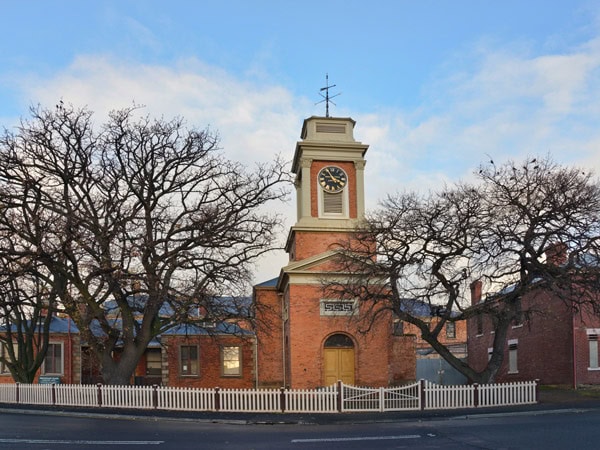 the exterior of Hobart Convict Penitentiary