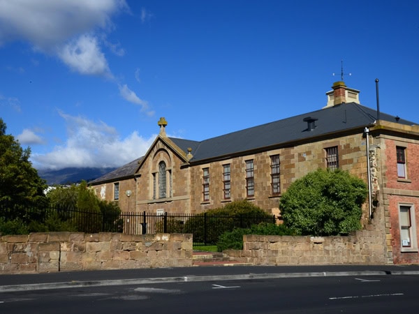 the exterior of Hobart Convict Penitentiary