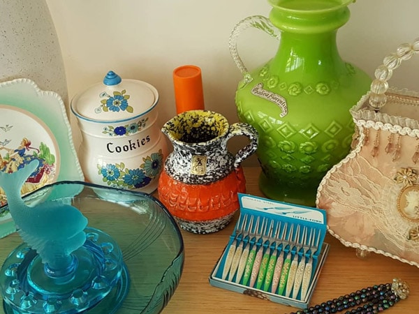 retro collectibles at Terrigal Antique & Vintage Fair