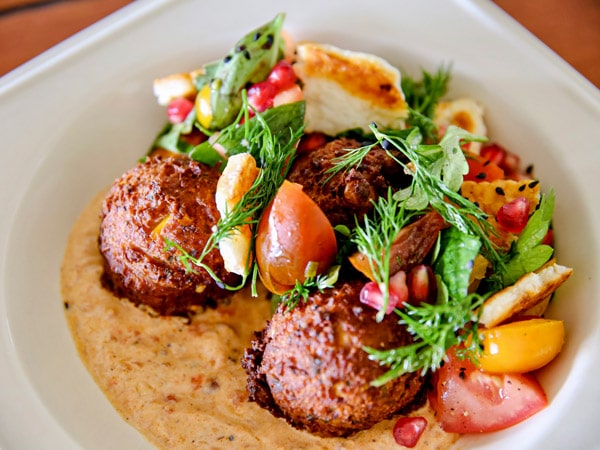 a close-up of food at Sunny's Kiosk, Merimbula