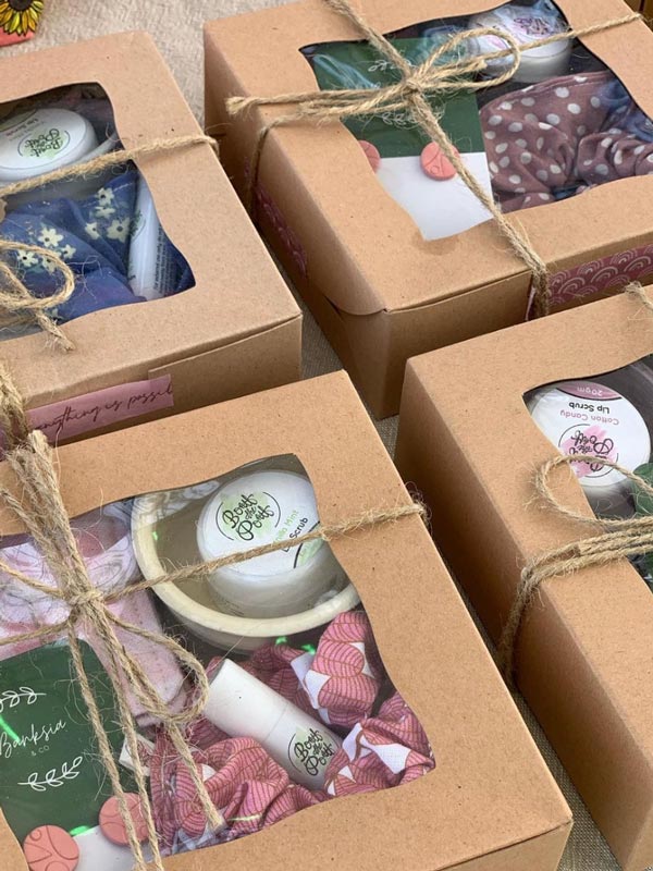 lip calm gift boxes available at Woy Woy Waterfront Markets