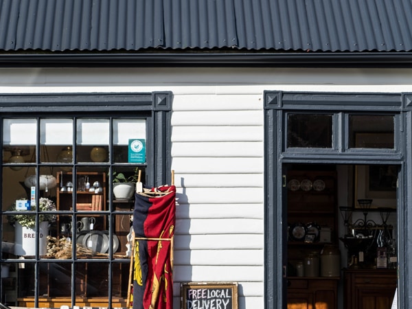 An antique store in Launceston, Tasmania, Australia