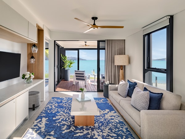 Pavilion interior of the InterContinental Hayman Island Resort Beach Pavilion