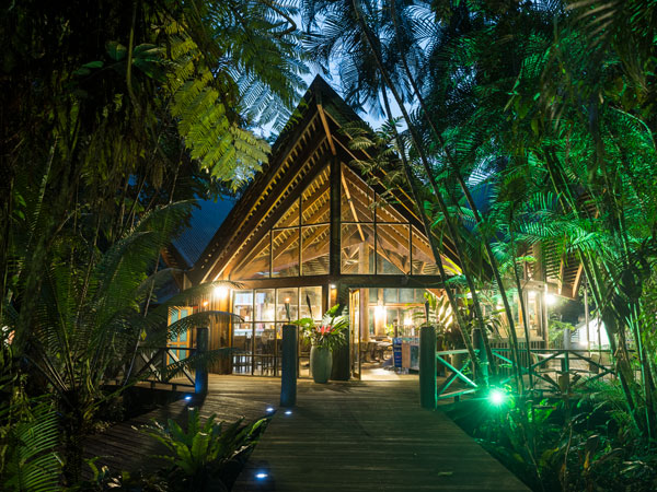 the Ferntree Rainforest Lodge accommodation in Cape Tribulation