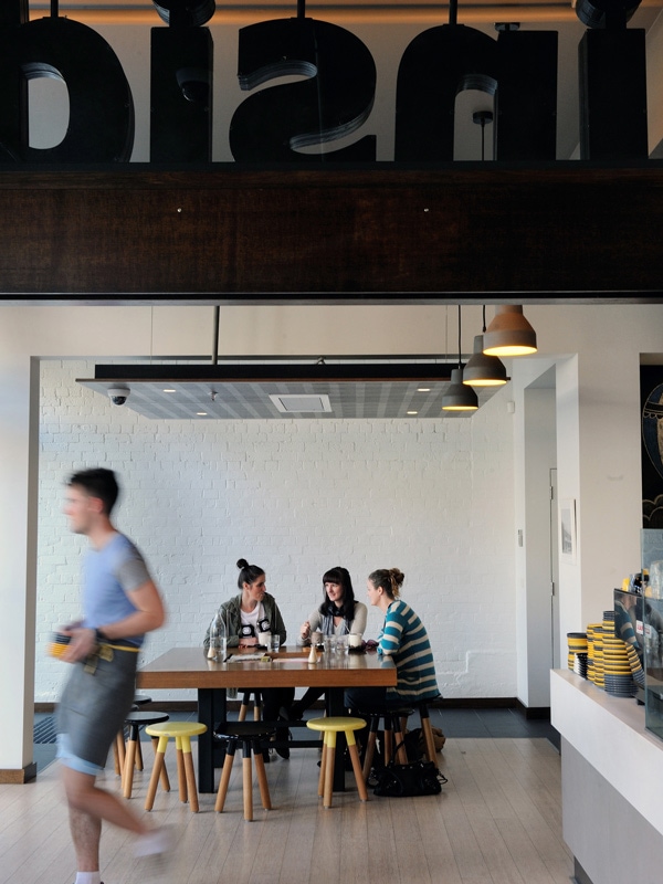 Inside Cafe in Launceston, Tasmania, Australia