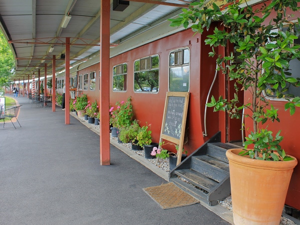 Margate Train in Hobart, Tasmania, Australia
